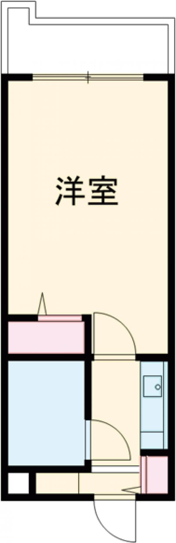 プラティーク池袋の間取り