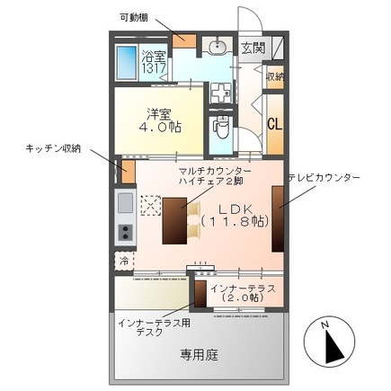 パークエステートⅠの間取り