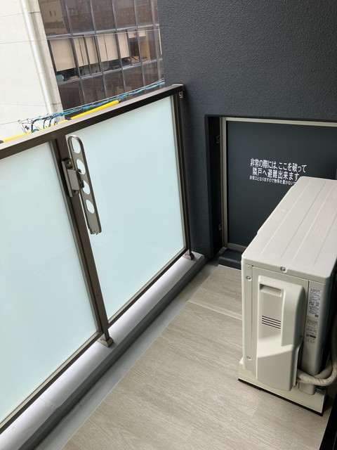 10/16 バルコニー