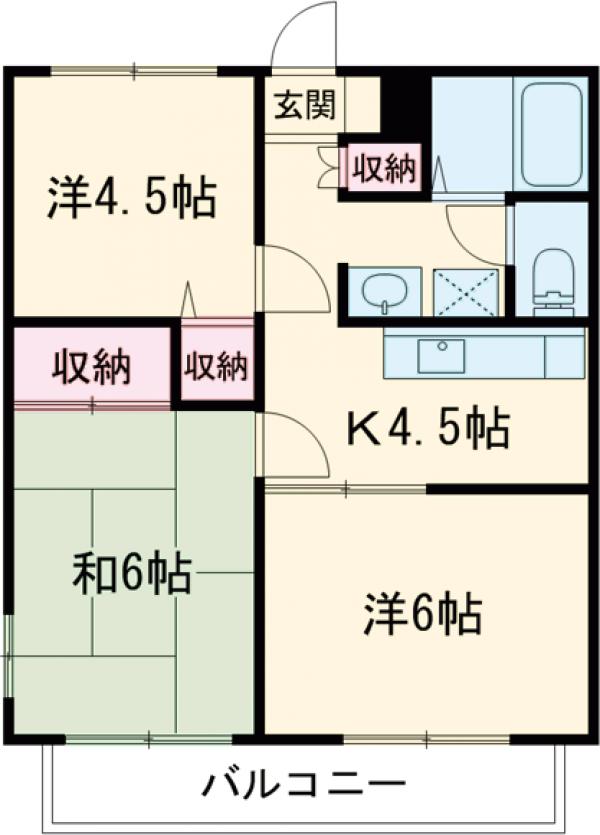 キャニオンハヤシの間取り