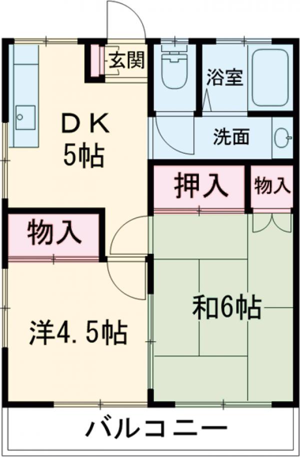 第二みつる荘の間取り