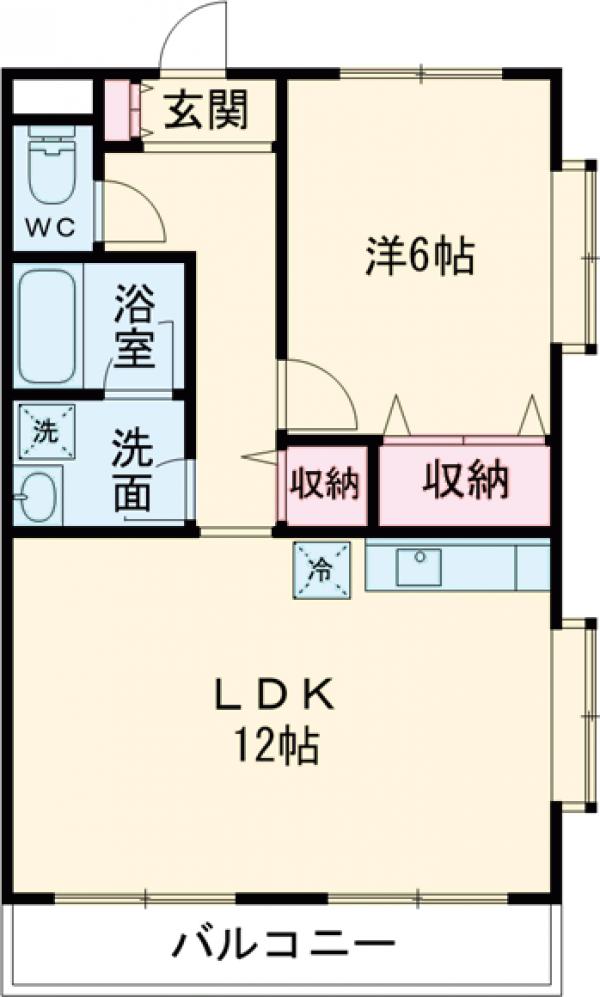 Ks GARDENの間取り