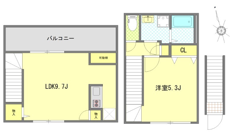 サザンロード西ヶ原の間取り