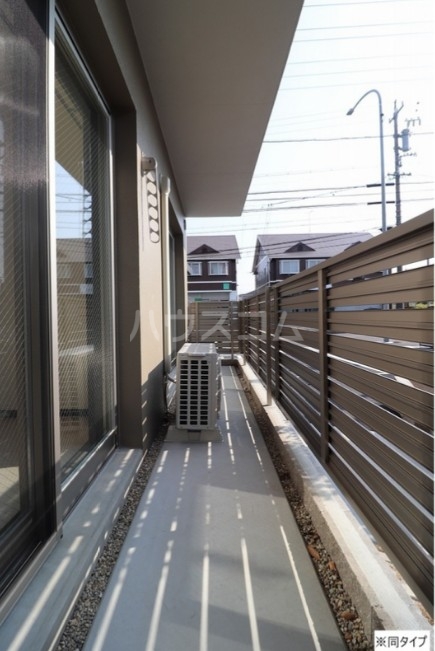 12/24 バルコニー