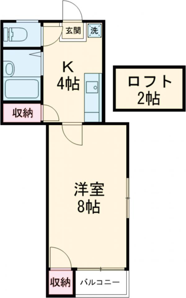 グリーンライズ神楽坂の間取り