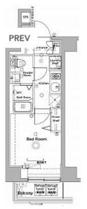 ラフィスタ川崎Ⅳの間取り