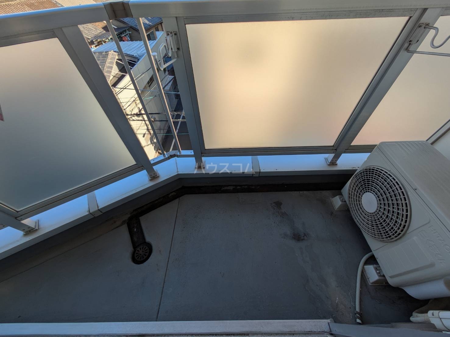 12/25 バルコニー