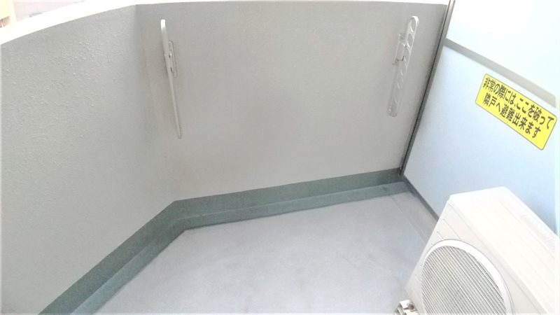 8/24 バルコニー