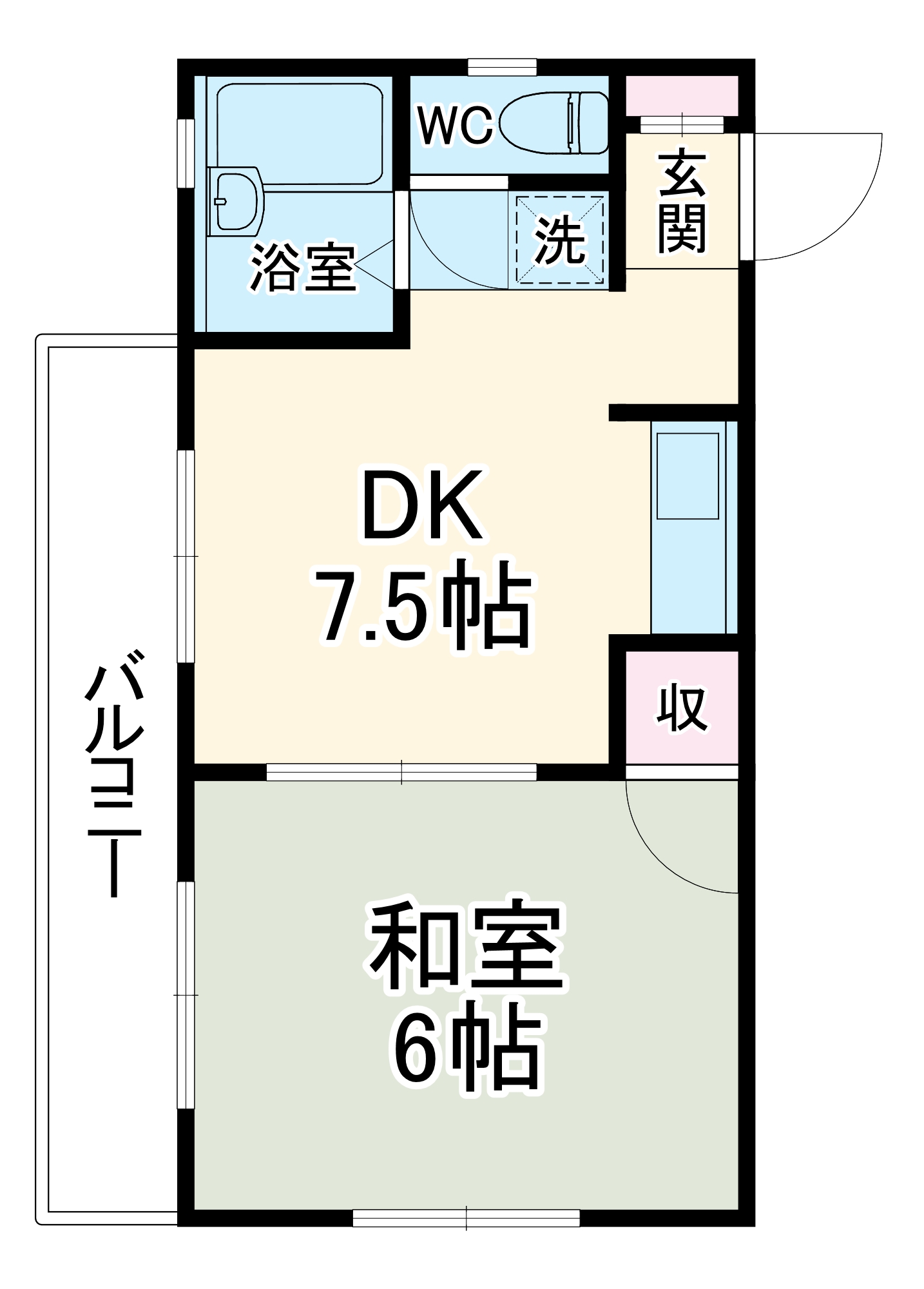 プリムヴェールの間取り