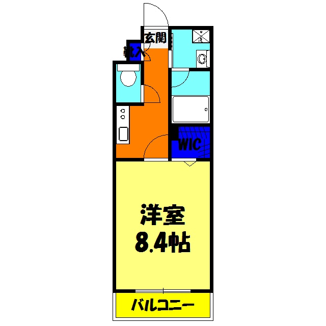 レオ参拾八番館の間取り