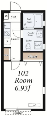 アルページュの間取り