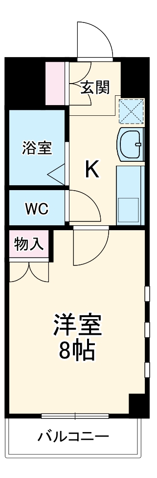 Ｃｒｏｗｎ　Ｈｉｌｌｓの間取り