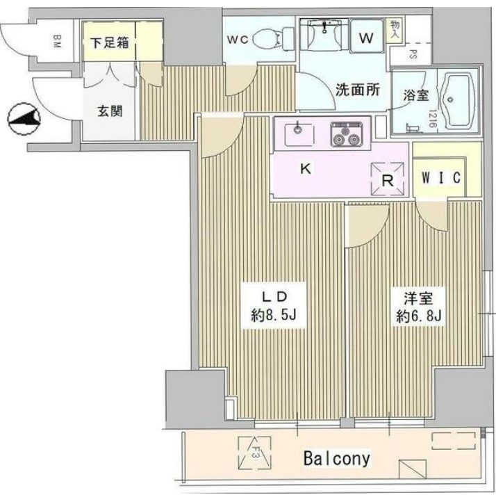 フェアステージ武蔵野の間取り