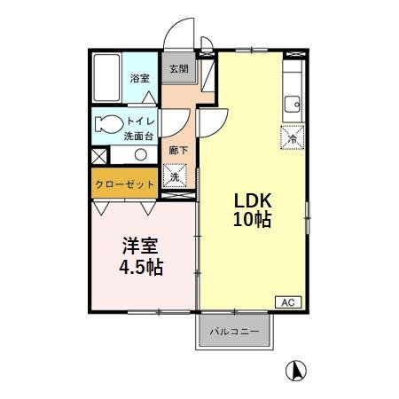 ルミナスハイム Ⅰ/Ⅱの間取り