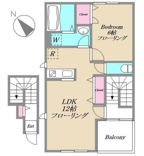 リバーサイドヴィラの間取り