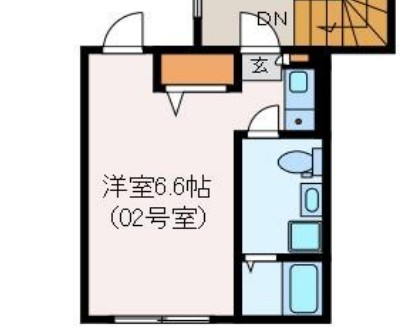 堀切の完工年月(2019年3月)築の賃貸マンションの間取り
