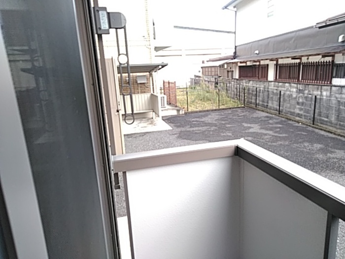 12/25 バルコニー