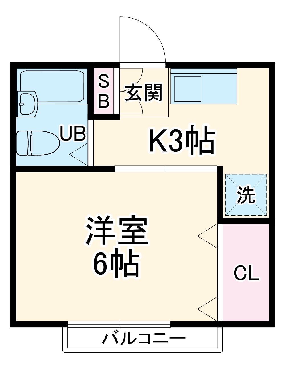 ピアシティーステージⅡの間取り