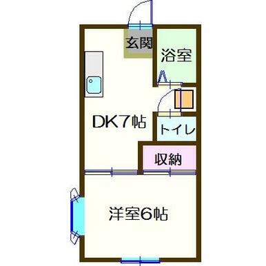 ファミーユ遠藤の間取り