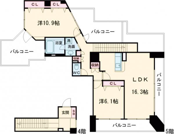 ロイヤルステージ目白の間取り