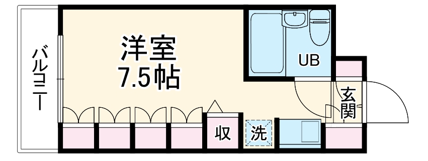 鎌ヶ谷ハイツの間取り