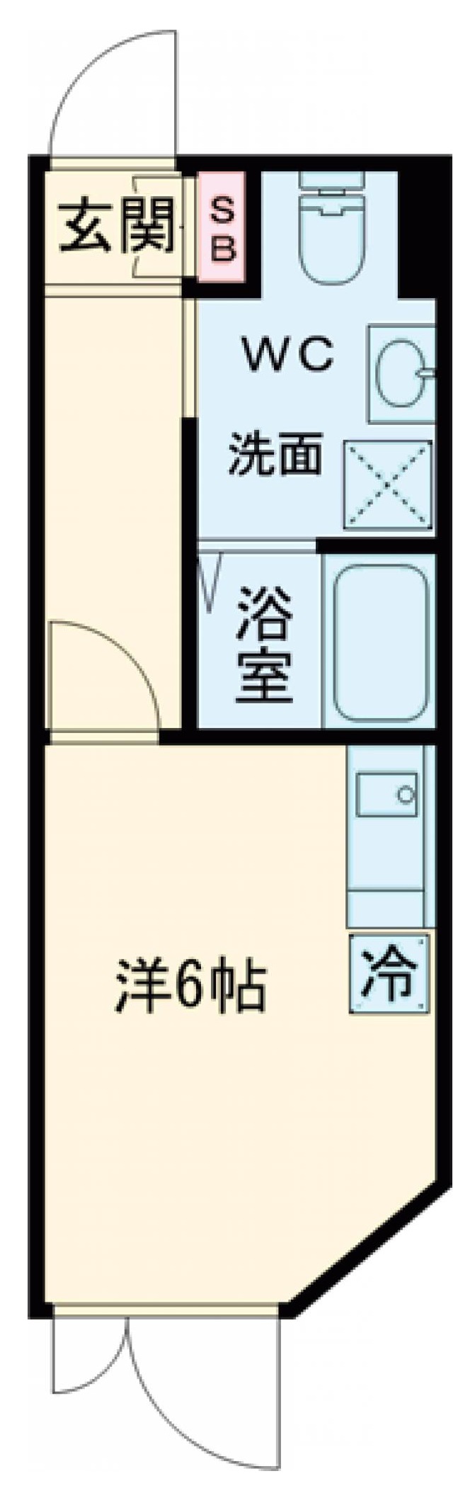 SperanzaTokyoの間取り