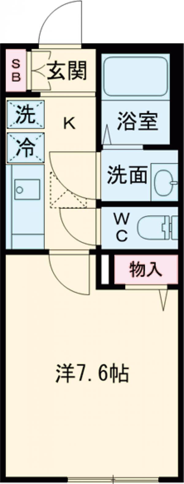 アンリヴァージュの間取り