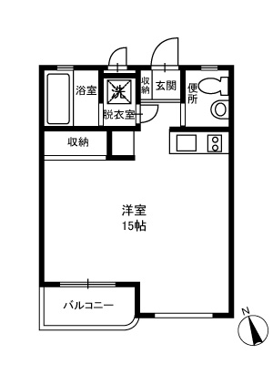 メゾンアンドーの間取り