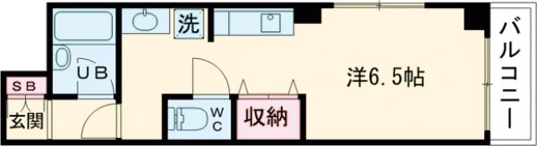 エルミタージュ下連雀の間取り