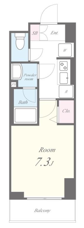 ディラヴェール八王子の間取り