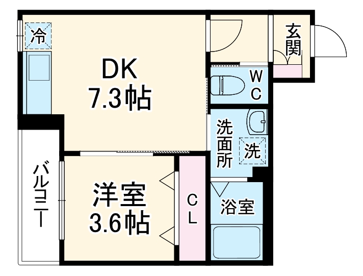 AJ南流山の間取り
