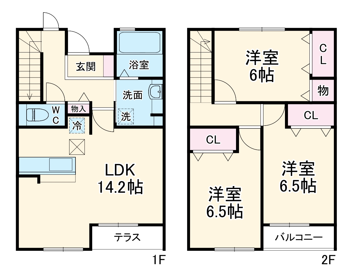 エルブルースの間取り