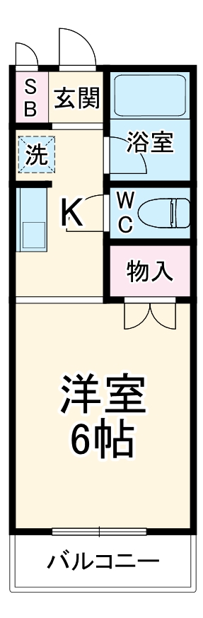 αNEXTクローバーフィールドの間取り