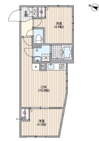GRANPASEO中野Ⅲの間取り