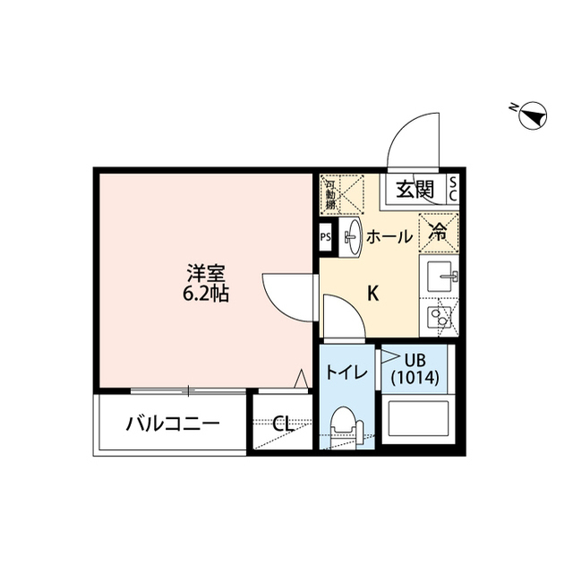 エクセラン北松戸の間取り