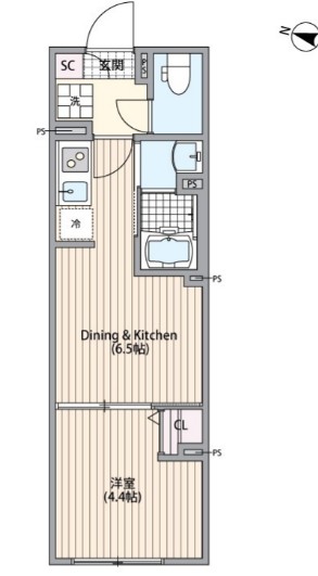 GRANPASEO中野Ⅲの間取り