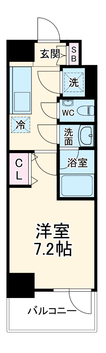 緑の舘 氷川町の間取り