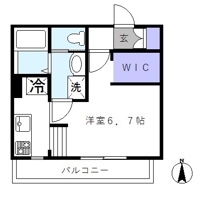東向島の完工年月(2025年12月)築の賃貸アパートの間取り