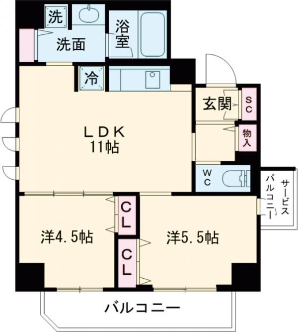 リテラス三ノ輪ウエストの間取り