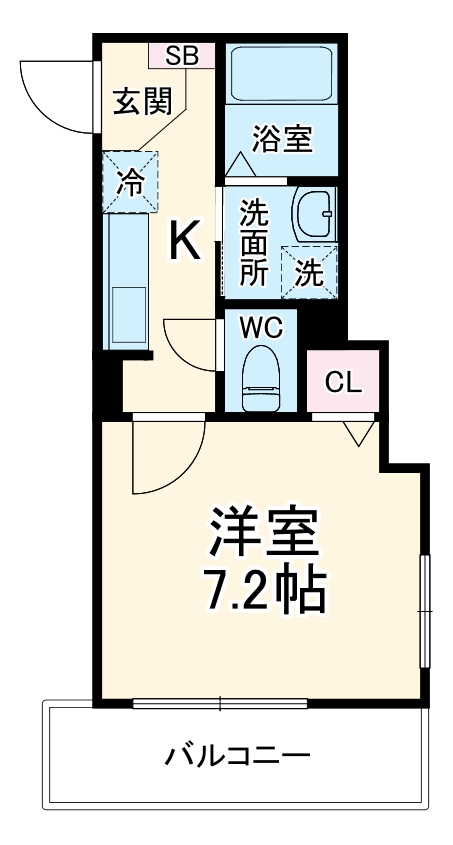 FORTEZZA TOKOROZAWAの間取り