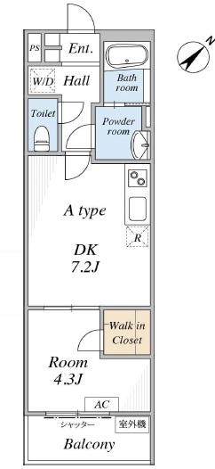 リブリ・小田急相模原の間取り