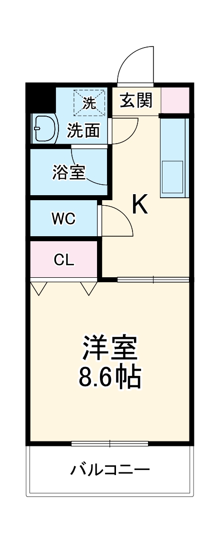 メゾンリベリュールの間取り