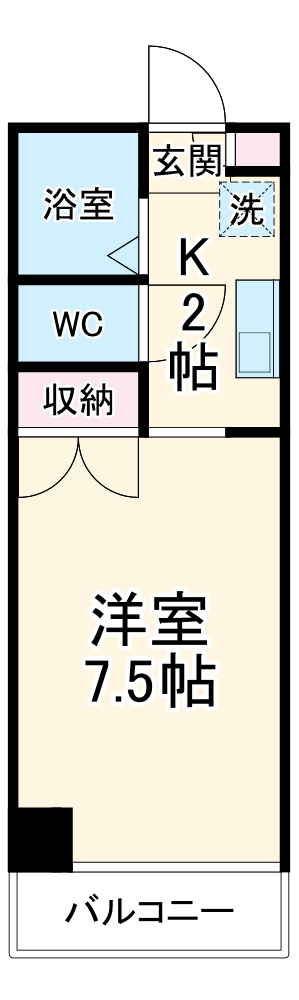 ロべルージュマツイの間取り