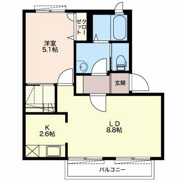 セピアコート財木の間取り