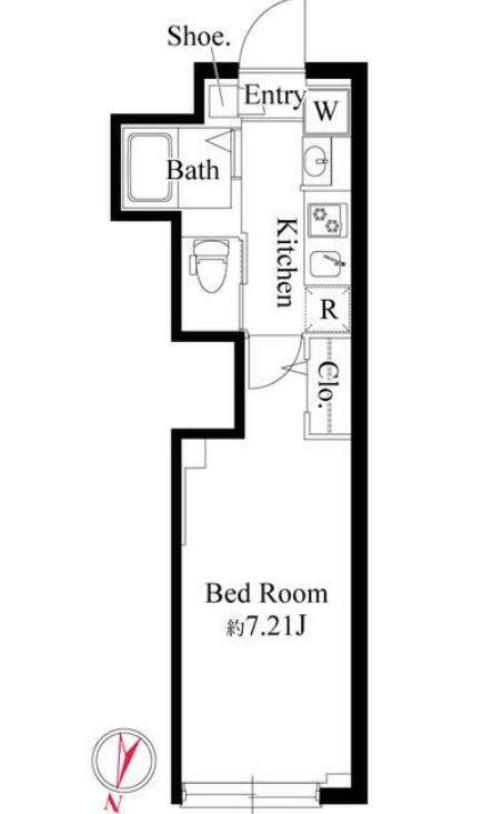 グランパセオ大岡山の間取り