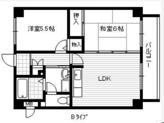 アンジュルーヴルの間取り