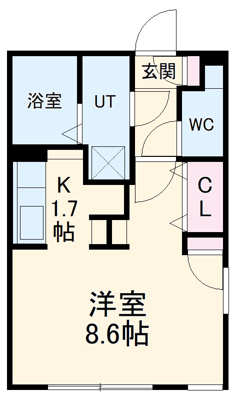 WELL COURT KANDAの間取り