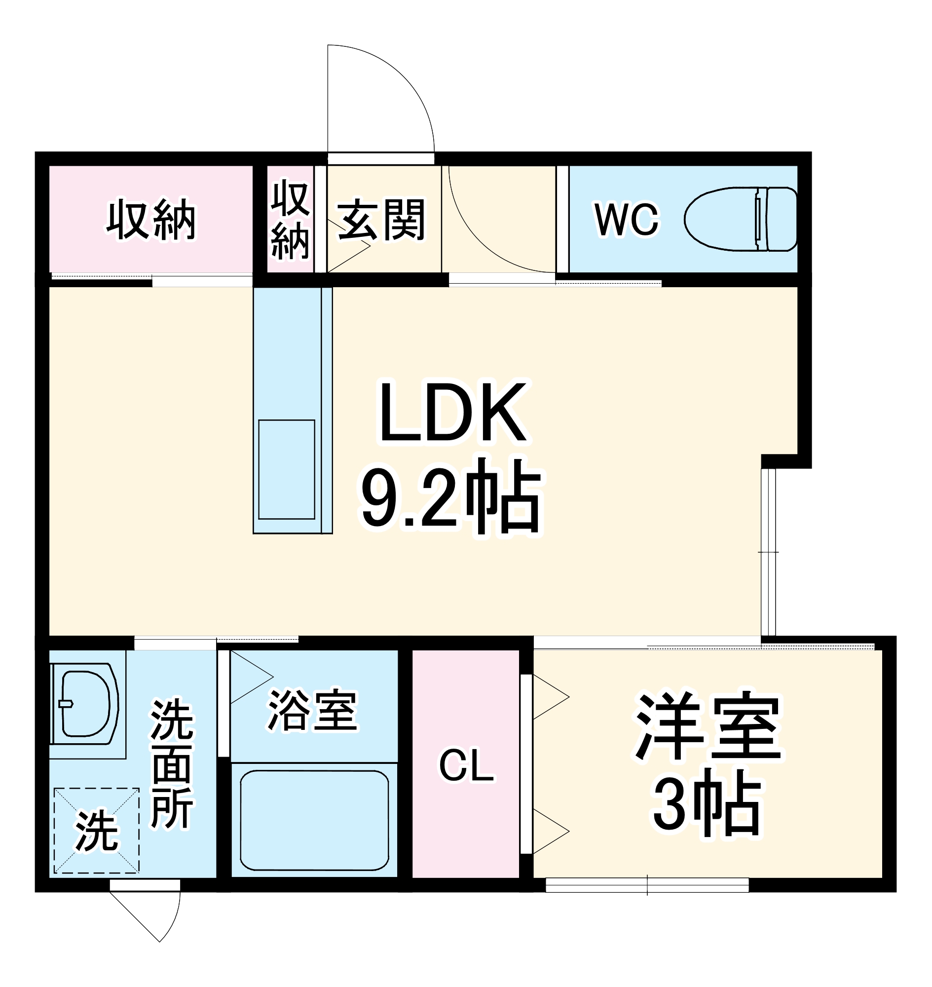 KOS noginomoriの間取り