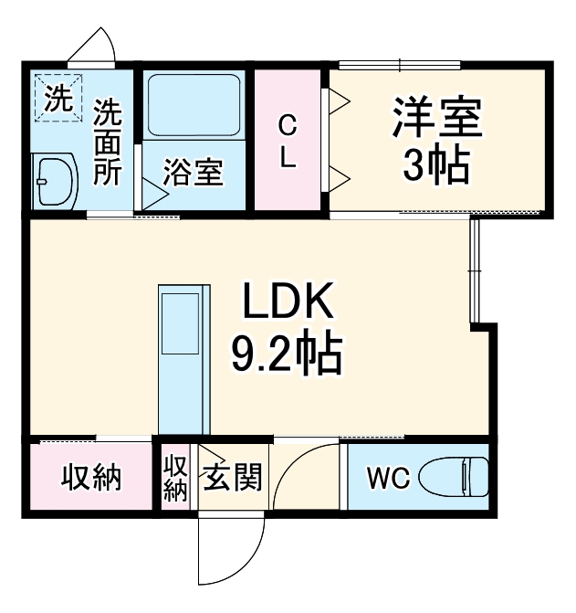 KOS noginomoriの間取り