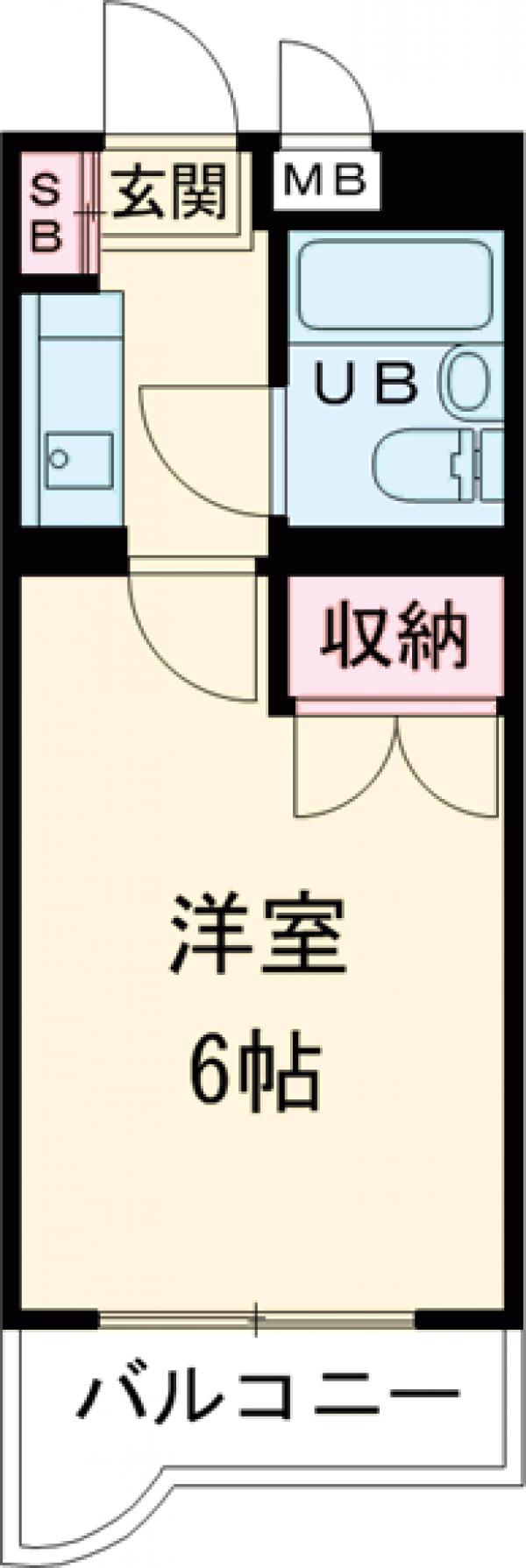 ペガサスマンション富士見ヶ丘の間取り